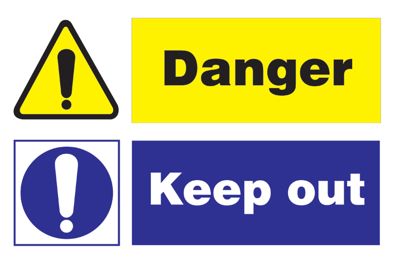 333112 Danger Keep Out - 333112