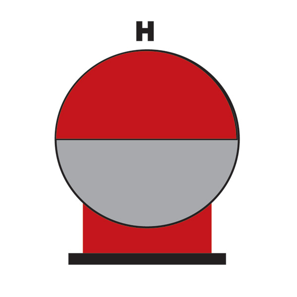 336834 Fire Extinguishing Bottle - 336834