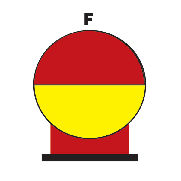 336835 Fixed Fire - Exting. Bottle Placed In Protected Area -foam - 336835