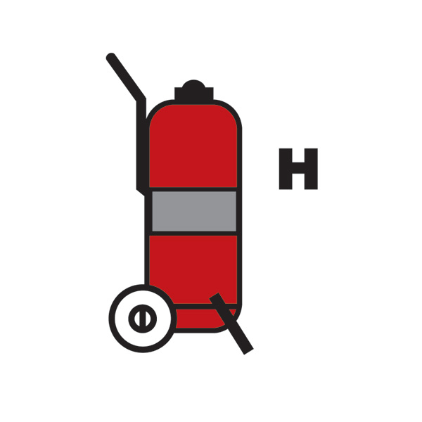 336853 Wheeled Fire Extinquisher -gas - 336853