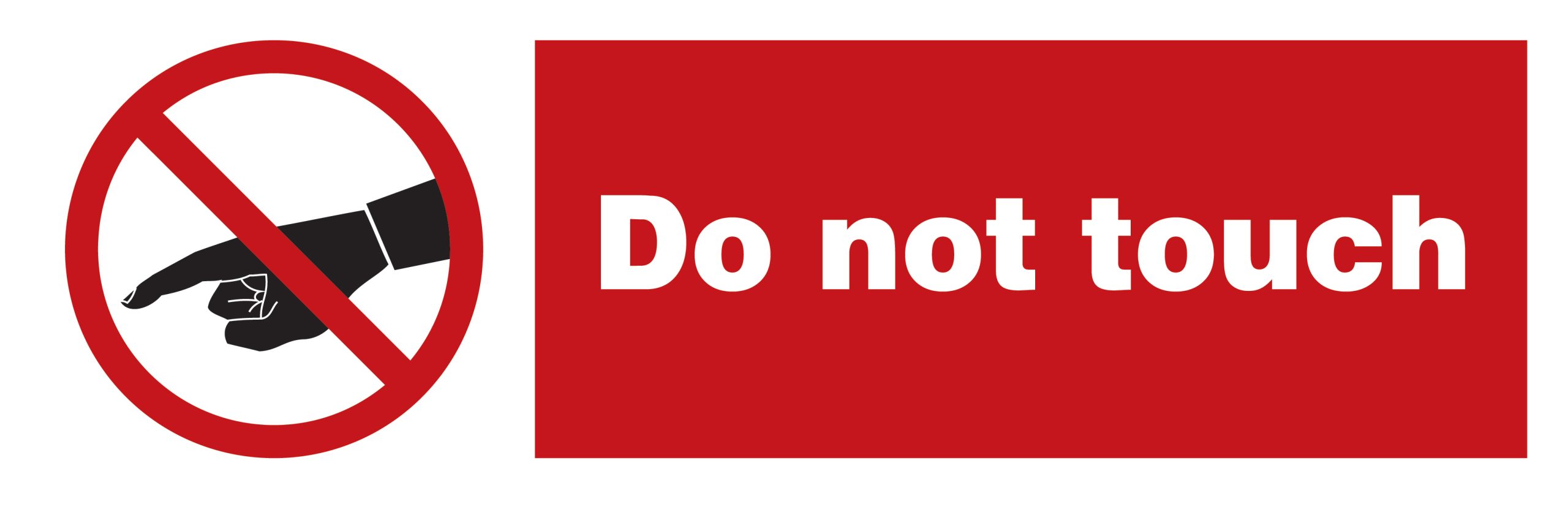 338548 Do Not Touch - 338548