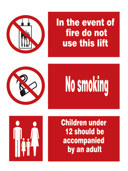 In The Event Of Fire No Smoking Children Under 12